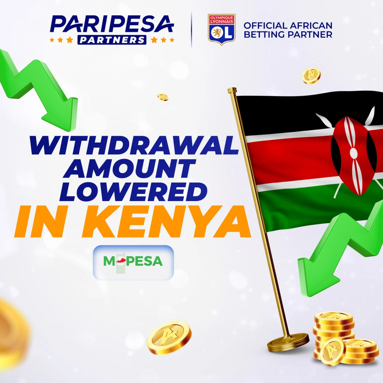 PariPesa Kenya payments threshold lowered