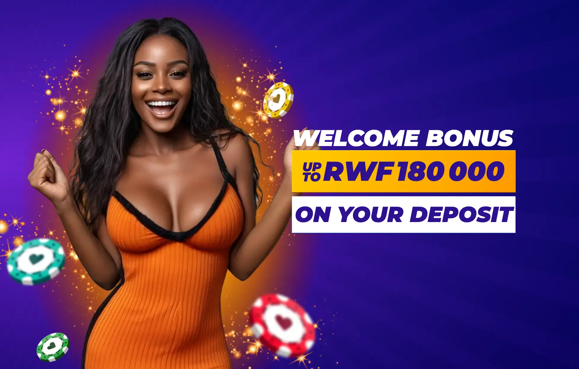 PariPesa Rwanda sports welcome bonus advertising up to 180,000 RWF